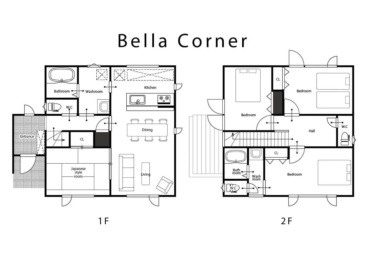 Bella Corner Villa Furano